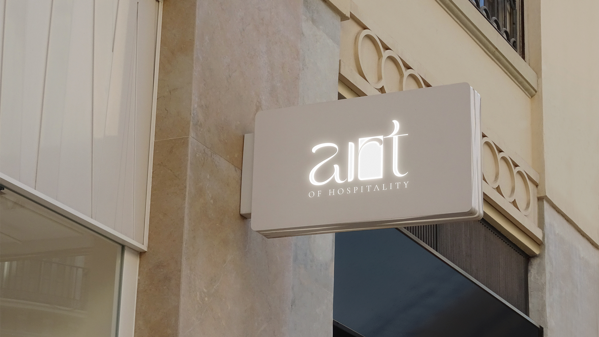Art of Hospitality Sign